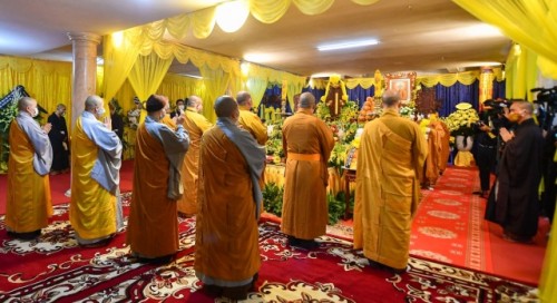 Tang lễ trang trọng, đơn giản của Đức Pháp chủ Thích Phổ Tuệ