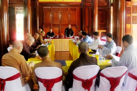 Hà Tĩnh: Họp triển khai công tác Đại giới đàn Nghệ Tĩnh lần III