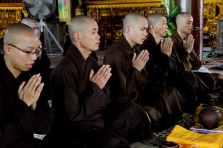 Đại giới Đàn Nghệ Tĩnh lần III ngày thứ 3, giáo giới và hành sám