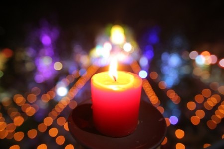 Chùa Hòa Phúc, lung linh hoa đăng mừng ngày khánh đản Đức Phật A Di Đà 