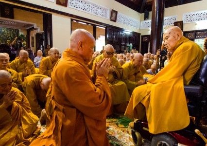Lễ khánh tuế Hòa thượng Thích Thanh Từ bước sang tuổi 93
