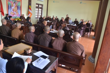 Hà Tĩnh: Lễ bố-tát, họp tổng kết công tác Đại hội đại biểu nhiệm kỳ III