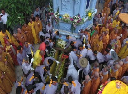 Lễ tưởng niệm cung tống kim quan đại lão HT Thích Chơn Phát nhập bảo tháp