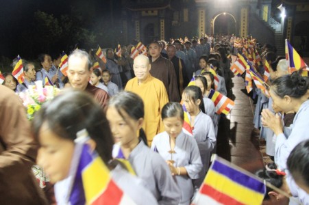 Hà Tĩnh: HT. Thích Bảo Nghiêm thăm các chùa và chia sẻ pháp thoại