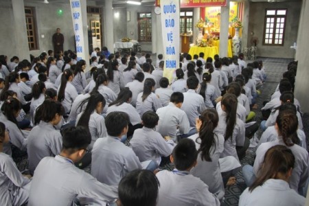 Thái Bình: Chùa Khánh Sơn mở khóa tu 'Hương thiền'