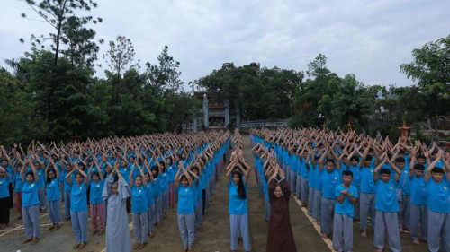 Hà Nội: Khóa tu mùa hè 'Trở về chốn bình yên' năm 2018