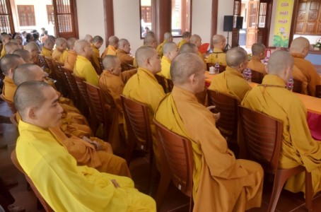 Hà Tĩnh: Lễ tạ pháp khóa hạ an cư PL 2564 – DL 2020