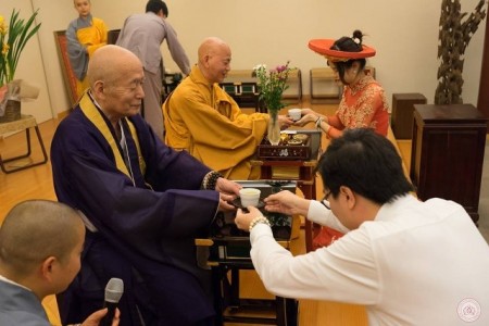 Lễ hằng thuận tại chùa Nisshinkutsu, Nhật Bản