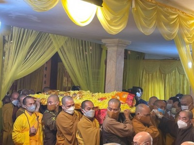 Lễ nhập kim quan Đức Pháp chủ – Trưởng lão Hoà thượng Thích Phổ Tuệ