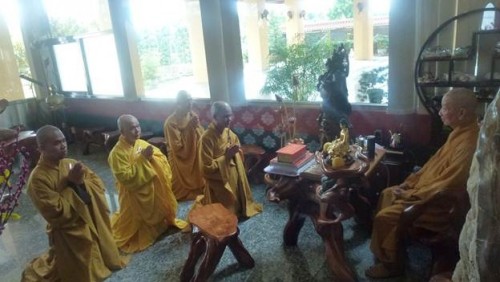 Ninh Thuận: Đại giới đàn Đức Tạng cung thỉnh Hội đồng thập sư truyền giới