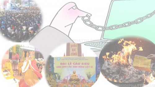 Ồn ào chuyện cúng sao, đốt vàng mã coi chừng mắc bẫy truyền thông 