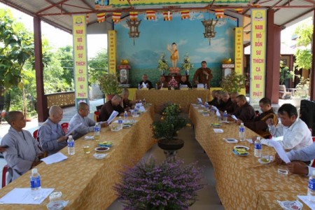 Đà Nẵng: Phật giáo Quận Ngũ Hành Sơn họp triển khai Phật đản PL.2559