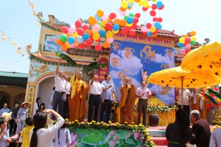 Thanh Hóa: Chùa Đống Cao tổ chức đại lễ Phật đản PL 2561