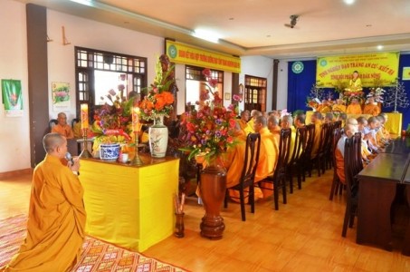 Phật giáo Đắk Nông tác pháp An cư kiết hạ PL 2561