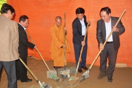 Hà Tĩnh: Khởi công xây dựng trụ sở BTS GHPGVN thị xã Kỳ Anh