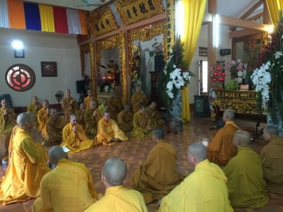 Phú Thọ: Lễ tạ pháp bạch văn Tự tứ An cư kiết hạ PL.2560 