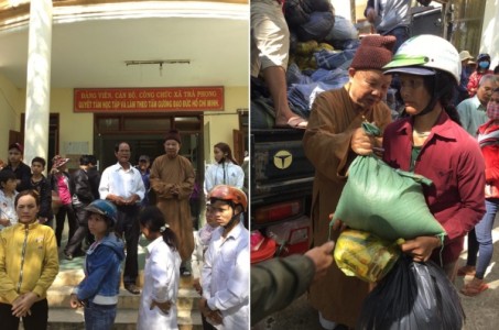 Quãng Ngãi: Phát tặng 200 phần quà cho đồng bào dân tộc 