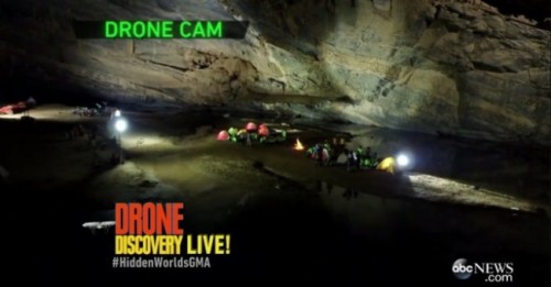 Clip vẻ đẹp choáng ngợp của hang Sơn Đoòng do Đài ABC (Mỹ) quay 