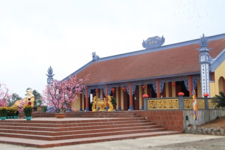 Chùm ảnh, ngày xuân về thăm chùa Hữu Lạc