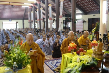 Trai đàn thuyết u minh giới & lễ truyền thụ giới Bồ tát tại chùa Hòa Phúc