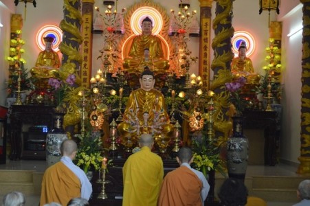 Khánh Hòa: Chùa Nghĩa Hương trang nghiêm Lễ Tưởng niệm Tổ khai sơn