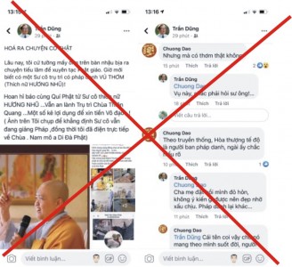 Tổng Biên tập Tạp chí Văn nghệ Trà Vinh xúc phạm ni sư Phật giáo