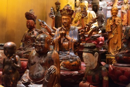 TP.HCM: Triển lãm tượng Phật cổ hơn 300 năm tại Phạm Nghiêm Trai