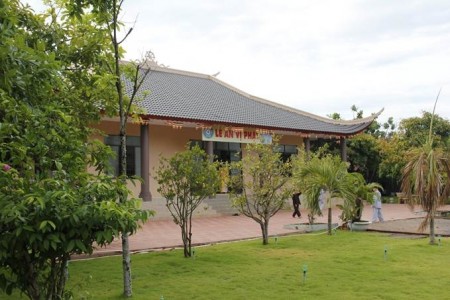 Bình Thuận: Lễ an vị tôn tượng Phật tại TV Trúc Lâm Viên Minh