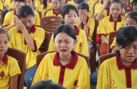 Nghệ An: Chùa Chí Linh bế mạc khóa tu “Ươm mầm hoa Sen”