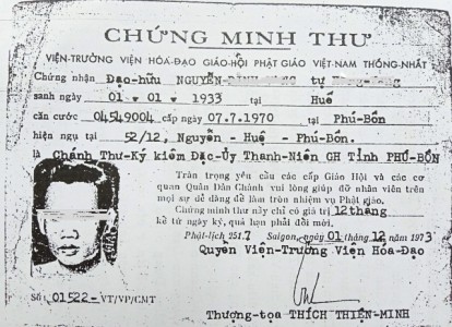 Vài suy nghĩ về việc khai Phật tử trong thủ tục làm Căn cước công dân mới