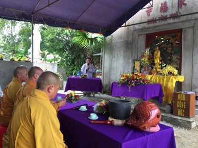 Hà Tĩnh: Lễ vu lan, húy kỵ cố Hòa thượng Thích Tinh Cần