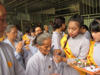 Trang nghiêm lễ Vu lan tại chùa Vĩnh Pháp