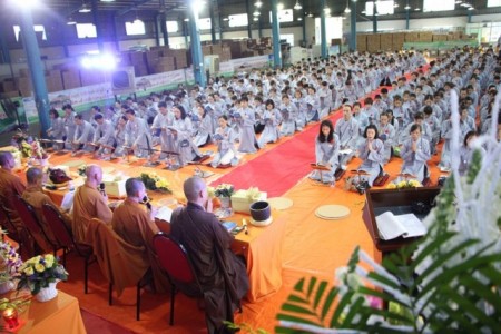 Lễ vu lan tại Công ty TNHH May Thiên Nam