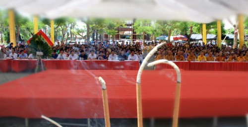 Hà Tĩnh: Vu lan báo hiếu, tưởng niệm chư vị Tổ sư tại chùa Thanh Lương