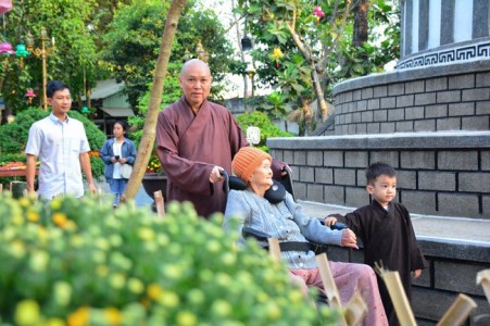 Chùm ảnh Xuân bên Mẹ