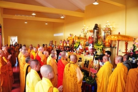 Khánh Hòa: Chùa Nghĩa Sơn trai đàn khánh tạ lạc thành, an vị tôn tượng Phât