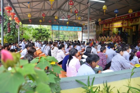 Hà Tĩnh: Chùa Thanh Quang  lễ tạ đàn Dược Sư 