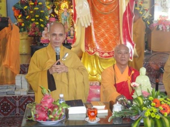 BTS GHPGVN tỉnh Ninh Thuận đón tiếp phái đoàn Phật giáo Đài Loan 