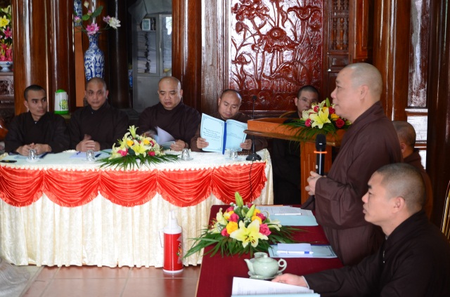 GHPGVN tỉnh Hà Tĩnh tổ chức Hội nghị tổng kết công tác Phật sự năm 2014