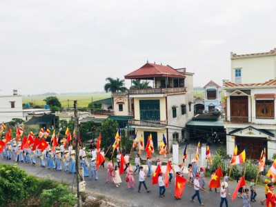 Thái Bình: Trang nghiêm lễ Phật đản tại chùa Văn Môn
