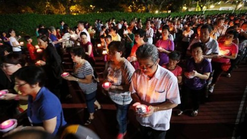 Không khí tưng bừng chào đón ngày lễ Phật đản tại Singapore