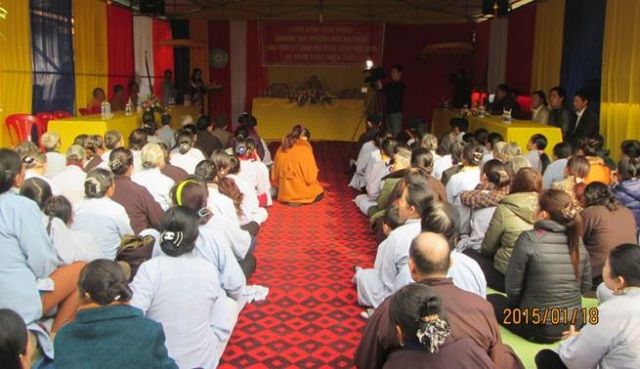 TT Thích Đức Thiện thăm và làm việc tại Nghệ An