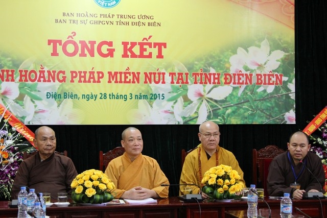 Điện Biên: Hội nghị tổng kết chương trình Hoằng pháp miền núi