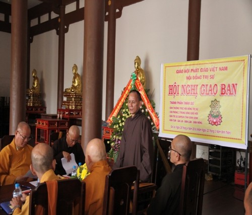 Hội nghị giao ban Phật giáo các tỉnh Tây Nguyên
