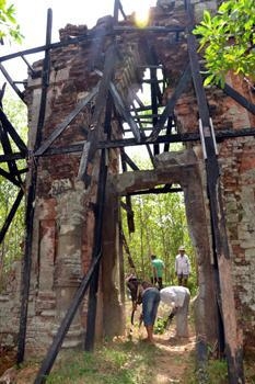 Bảo vệ công trình kiến trúc Phật viện Ðồng Dương