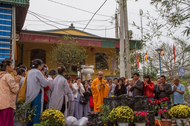 Chùa Phúc Thành tổ chức lễ phóng sanh đầu năm