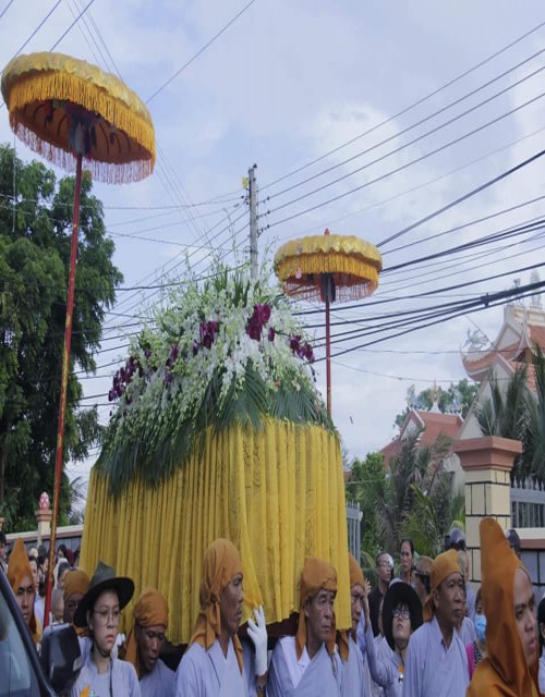 Bình Thuận: Lễ phụng tống kim quan Cố HT. Thích Trí Thành nhập Bảo Tháp