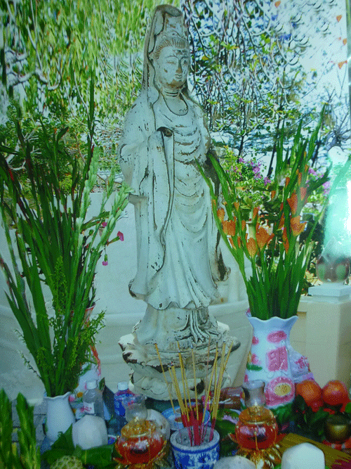 Bật mí lộ trình tượng Phật Quan Âm cứu khổ đi xuống biển Dinh Cô