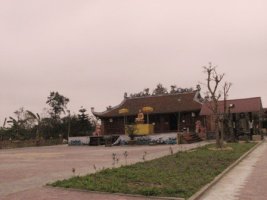 Ngôi chùa "mới" bên dòng sông Hổ Độ