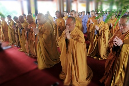 Hà Tĩnh: Lễ tạ pháp khóa An cư tại trường hạ Thanh Lương PL 2561